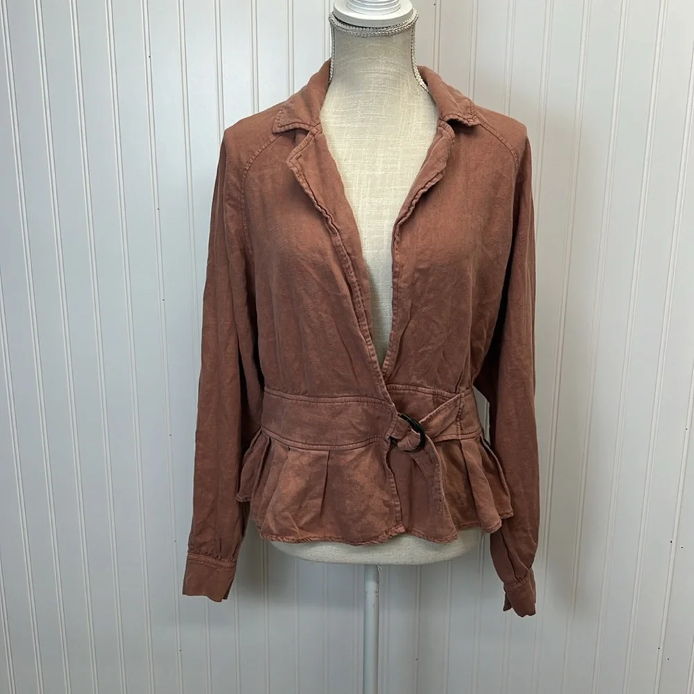 Free People Women's‎ Joani Jacket Copper Sz XS